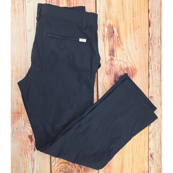 Orvis Mens Navy Stretch Water-Repellent Pants 32x29 Nylon Blend - Picture 3 of 10